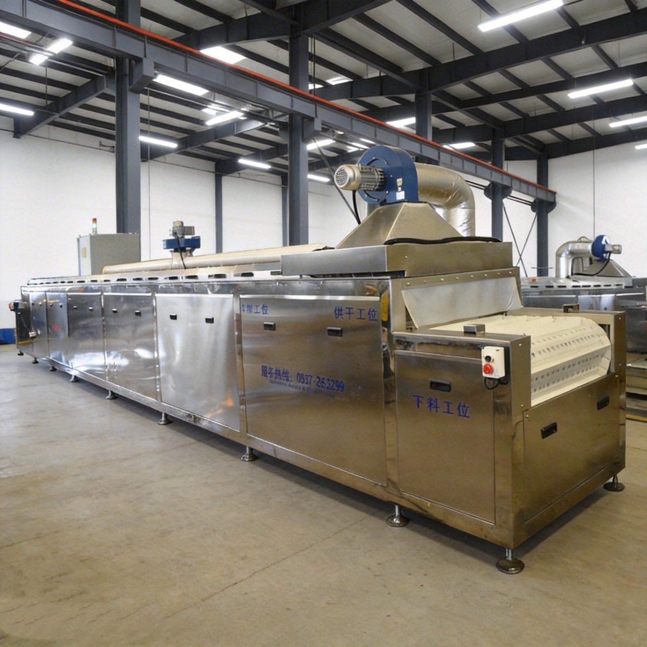 清洗汽車(chē)零件全自動(dòng)通過(guò)式超聲波噴淋清洗線 (2)