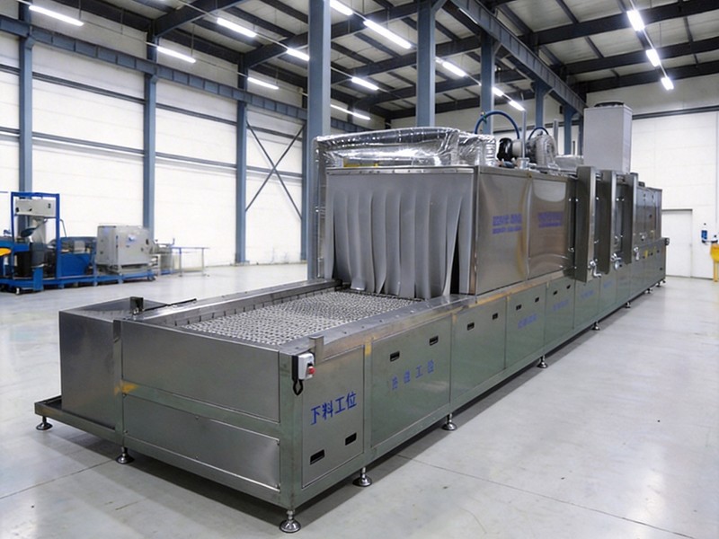 全自動(dòng)通過式高壓清洗烘干線-(2)