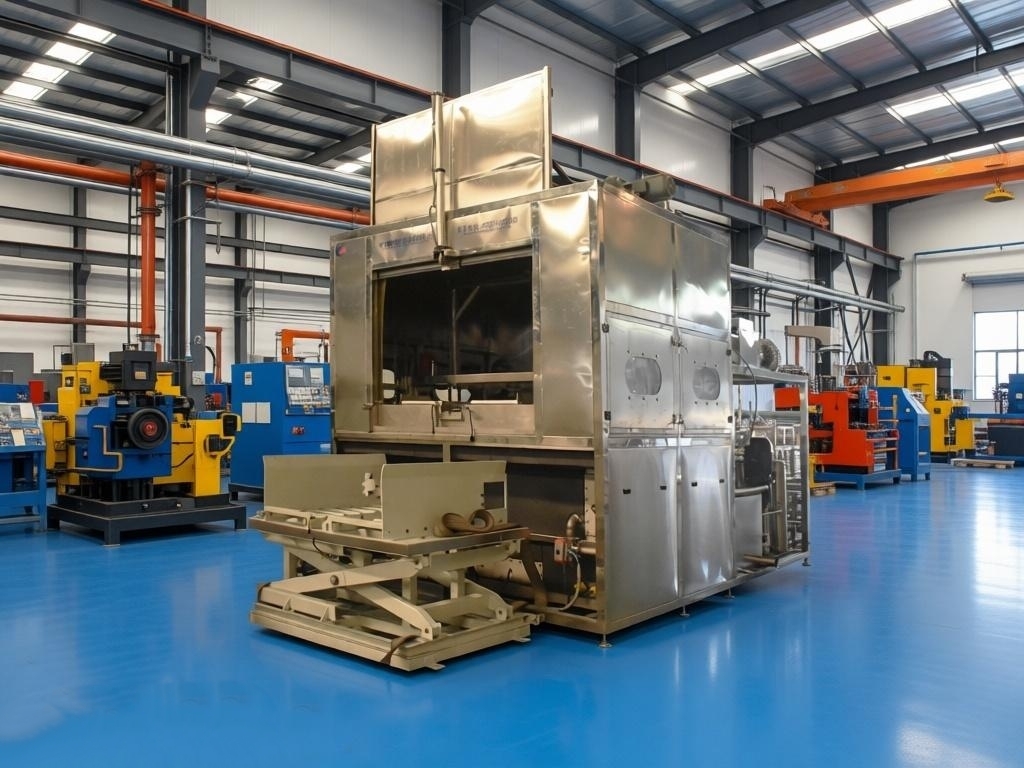 氮化件噴淋超聲波清洗烘干機(jī)